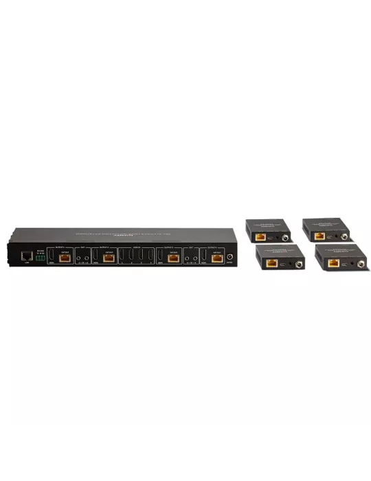 LINDY 38328 Extensor Lindy Matriz Cat.6 4x4 HDMI 4K60 70m LINDY LIN38328 | MusicGoodDeal