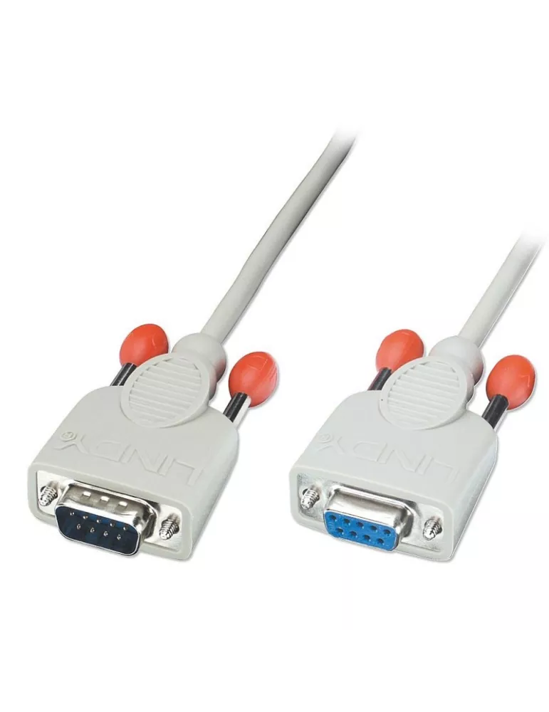 LINDY 31525 Câble RS232 Sub-D 9 M/F 5m