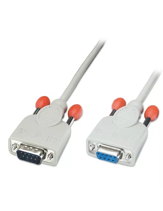LINDY 31525 Câble RS232 Sub-D 9 M/F 5m