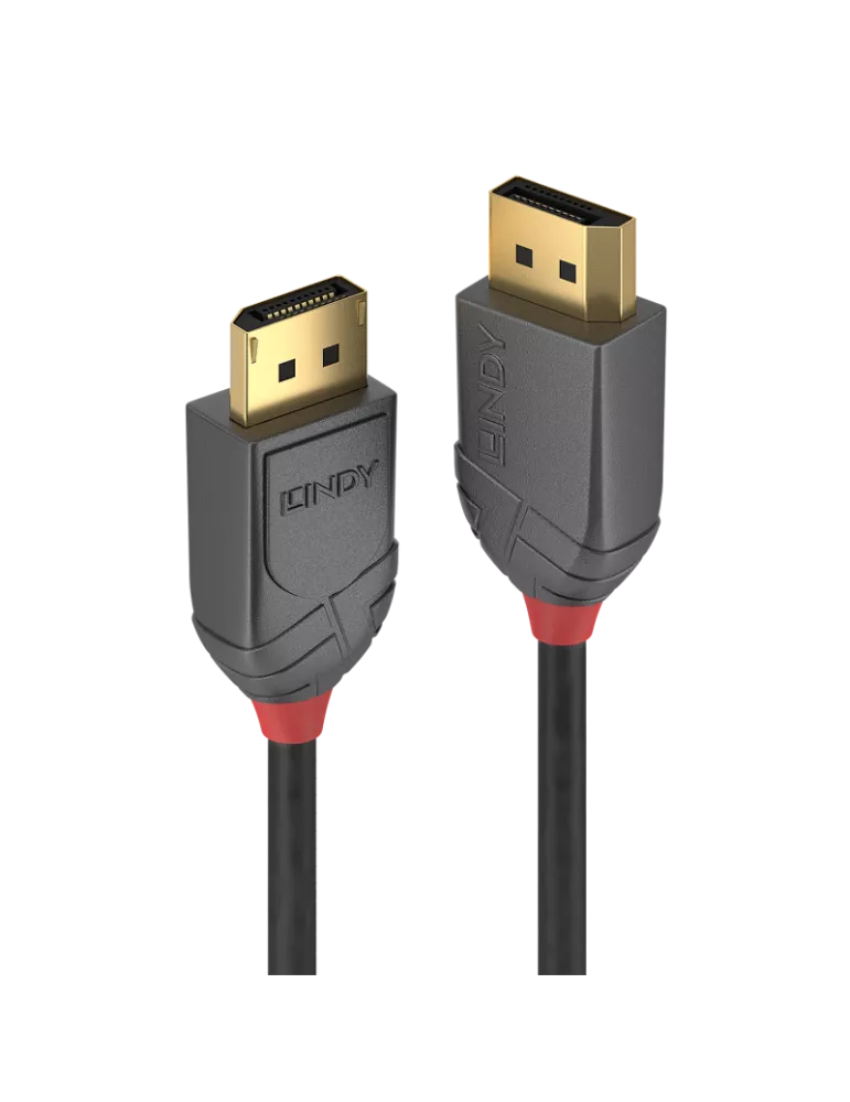 LINDY 36480  DisplayPort 1.4 Anthra Line 8K 0.5m cable LINDY LIN36480 | MusicGoodDeal