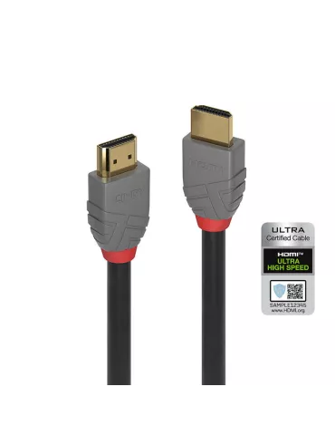 LINDY 36953 Lindy HDMI 10K Ultra High Speed Anthra Line 2m cable LINDY LIN36953 | MusicGoodDeal