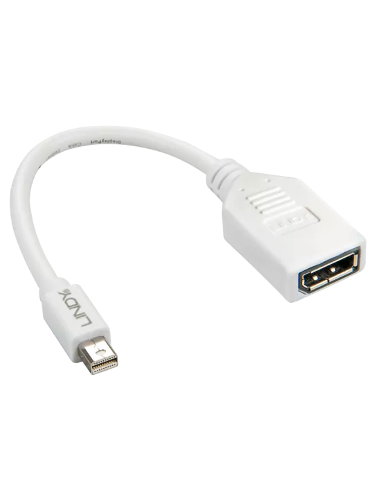LINDY 41021 Lindy Mini DP (M) to DP (F) Premium shielded adapter cable LINDY LIN41021 | MusicGoodDeal