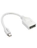 LINDY 41021 Lindy Mini DP (M) to DP (F) Premium shielded adapter cable LINDY LIN41021 | MusicGoodDeal