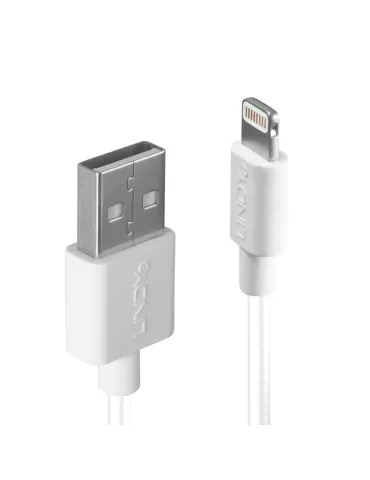 LINDY 31327 Câble USB vers Lightning Blanc 2m