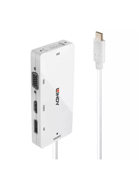LINDY 43279 Lindy USB Type C to Multi-AV Converter LINDY LIN43279 | MusicGoodDeal