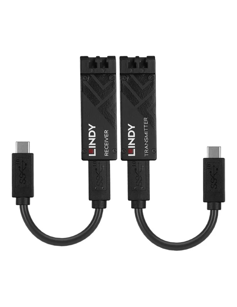 LINDY 43312 Lindy  Extender Fibre Optique USB 3.2 Type C 100m