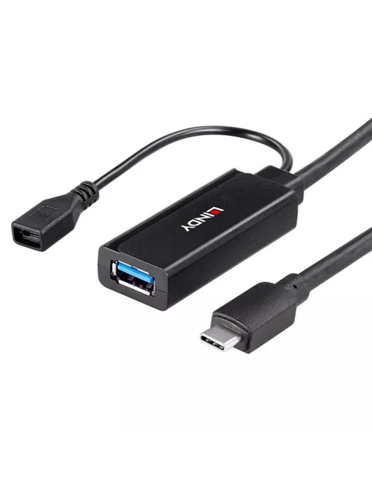 LINDY 43352 Lindy Aktives USB 3.2 Gen 1 C A Verlängerungskabel 3m LINDY LIN43352 | MusicGoodDeal