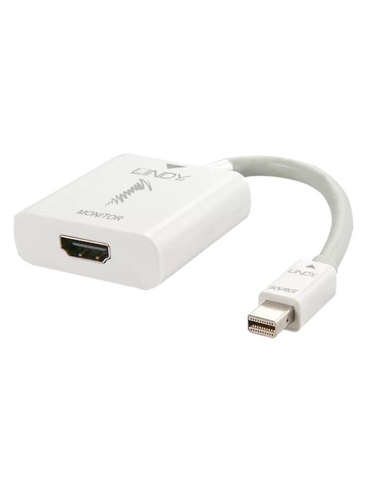LINDY 41069 Lindy Active Mini DisplayPort 1.2 to HDMI 18G Converter LINDY LIN41069 | MusicGoodDeal