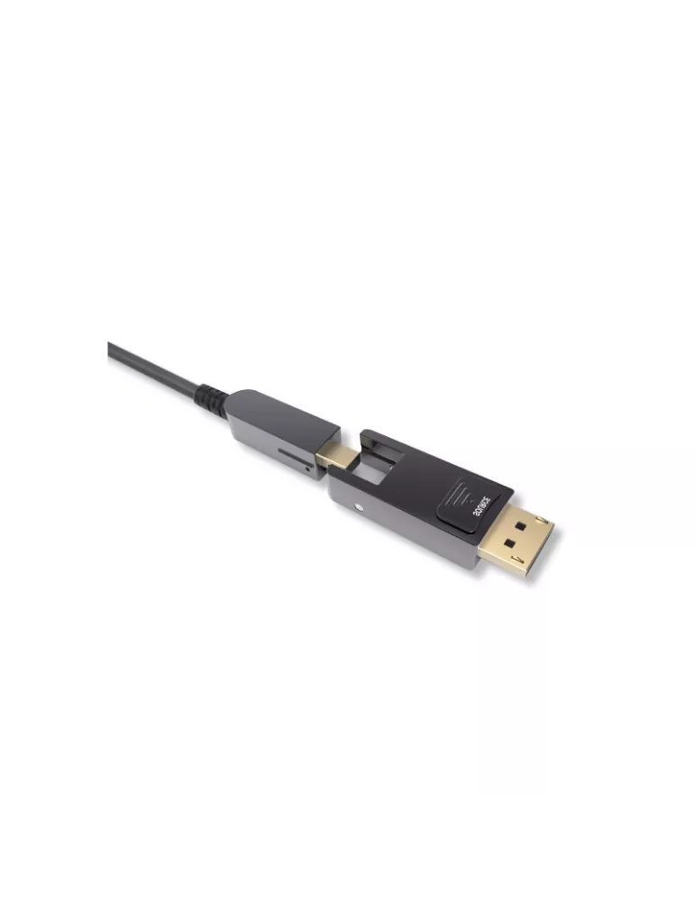 INFOBIT AOCDPD70 Cable de fibra óptica activa de 70m Mini-DP D a Mini-DP conectores desmontables Infobit - AOC-DP-D70 INFOBIT