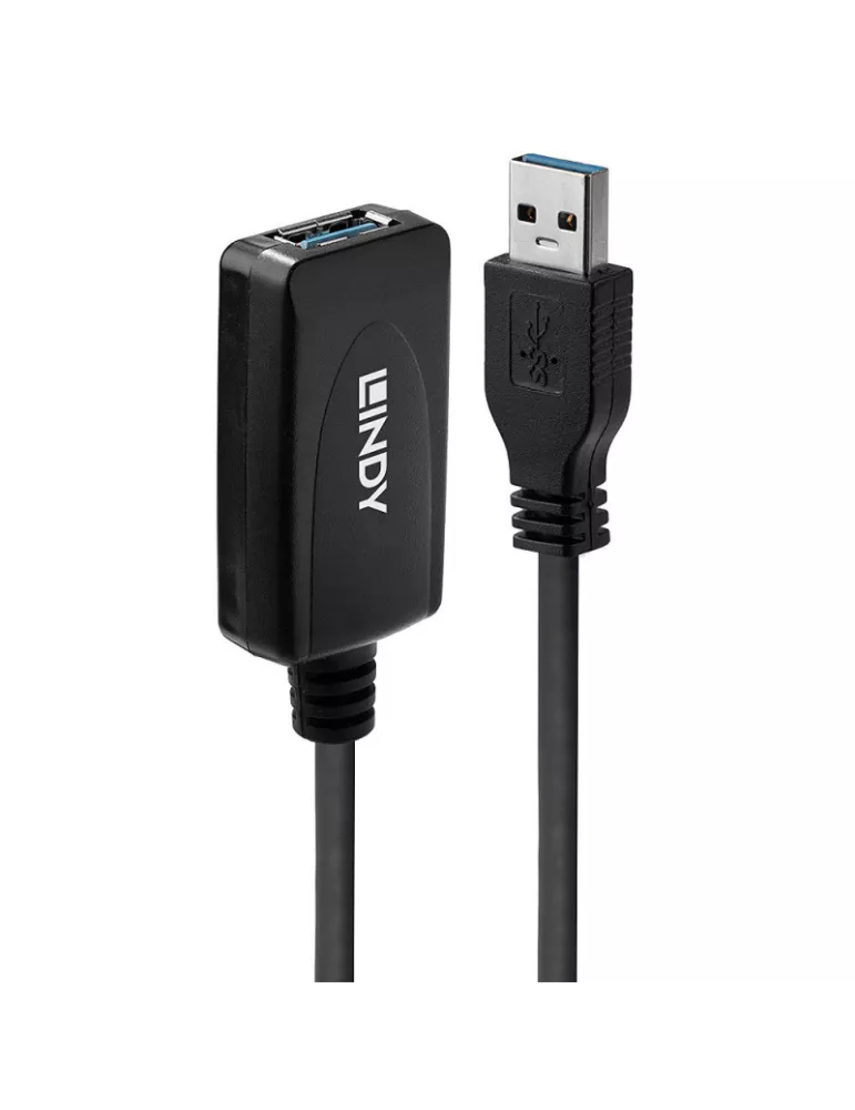LINDY 43155 - Rallonge active USB 3.0 Type-A de 5m