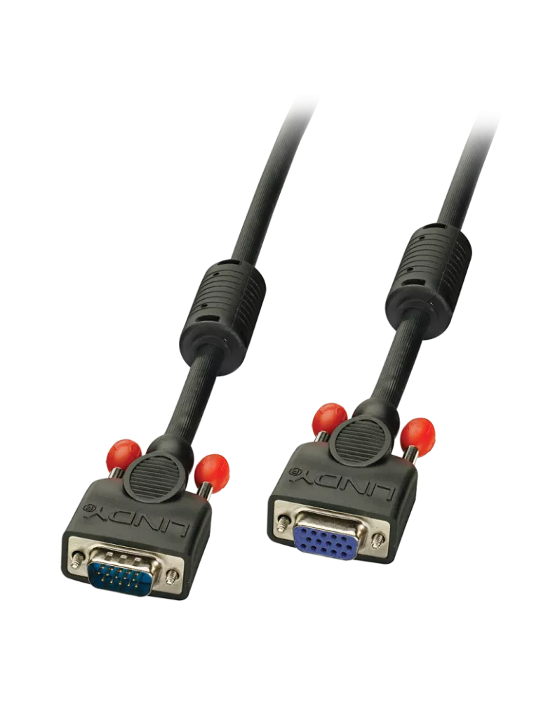 LINDY 36391  VGA extension cable black 05m LINDY LIN36391 | MusicGoodDeal