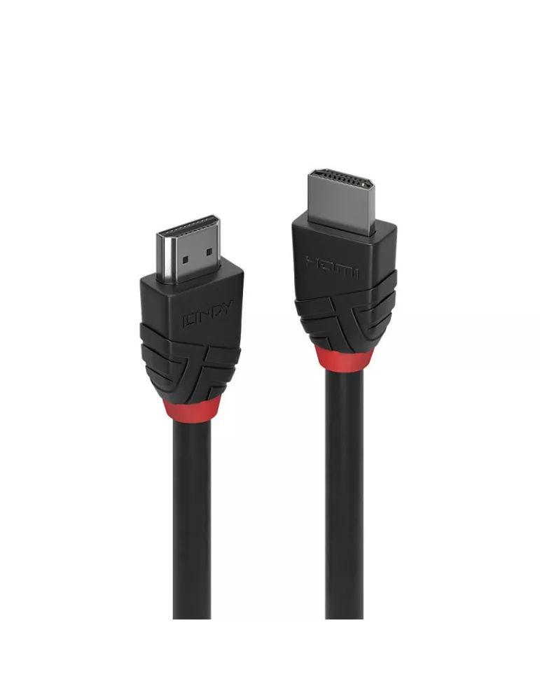 LINDY 36471 - Cable HDMI High Speed Black Line de 1 m LINDY LIN36471 | MusicGoodDeal