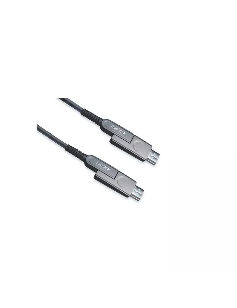 INFOBIT AOCHDMID25 Aktives Glasfaserkabel 25m HDMI D auf D Classic Stecker abnehmbar Infobit - AOC-HDMI-D25C INFOBIT INFAOCHDM