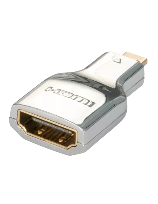 LINDY 41510 Lindy CROMO  HDMI female to micro HDMI male adapter LINDY LIN41510 | MusicGoodDeal