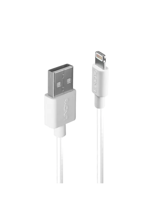 LINDY 31328 USB to Lightning cable White 3m LINDY LIN31328 | MusicGoodDeal