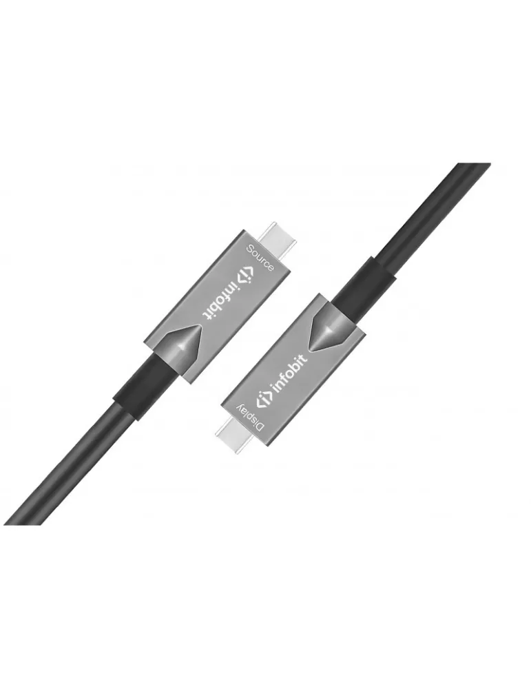 INFOBIT AOCUSB31CCDV10 Optical cable AOC-USB31-CCDV-10 USB-C to USB-C 10m (data-video-PD) INFOBIT INFAOCUSB31CCDV10 | MusicGoo