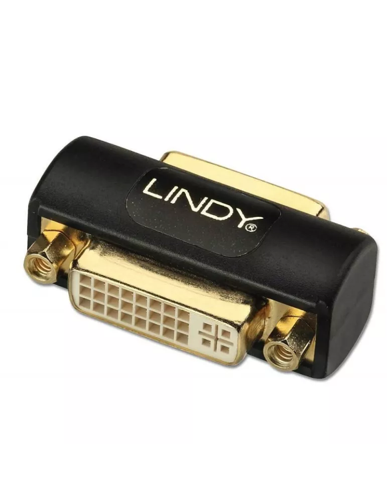 LINDY 41233 Lindy Double female DVI-I Premium LINDY LIN41233 | MusicGoodDeal