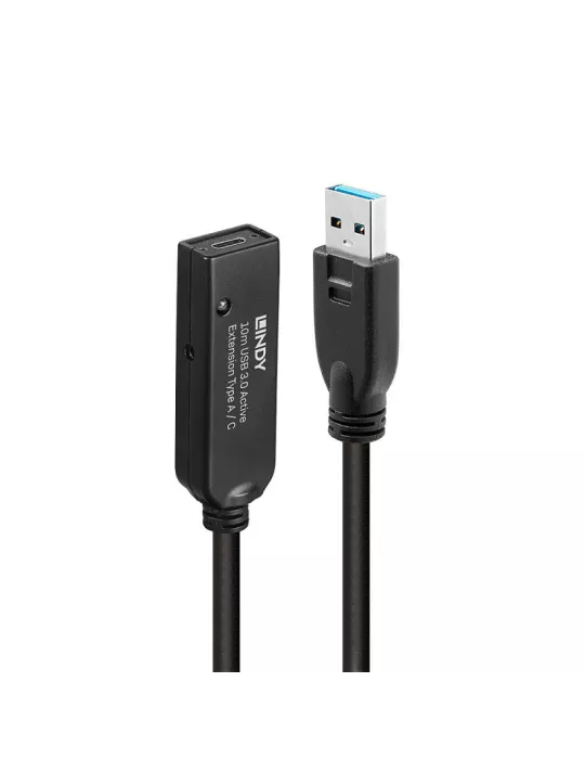 LINDY 43376 Lindy Aktives USB 3.0 Typ A auf C Verlängerungskabel 10m LINDY LIN43376 | MusicGoodDeal