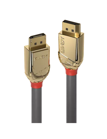 LINDY 36290  Cable DisplayPort 1.4 Gold Line de 0,5 m LINDY LIN36290 | MusicGoodDeal