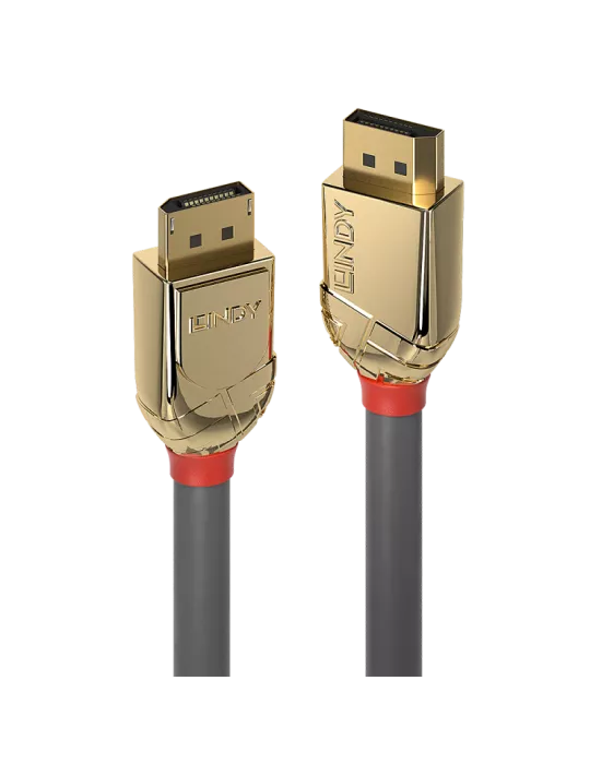 LINDY 36297 : Câble DisplayPort 1.2 Gold Line 15m