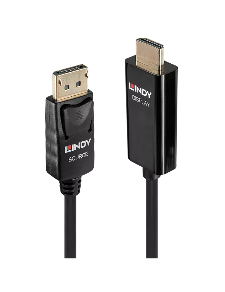 LINDY 40914 Lindy DisplayPort to HDMI active cable 0.5m LINDY LIN40914 | MusicGoodDeal