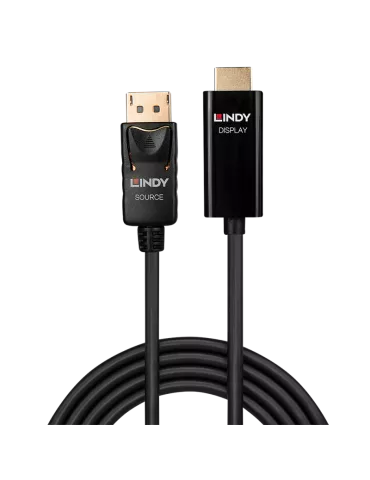 LINDY 40914 Lindy DisplayPort to HDMI active cable 0.5m LINDY LIN40914 | MusicGoodDeal 2