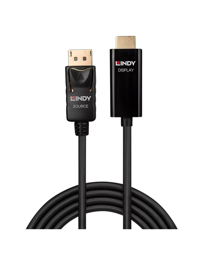 LINDY 40914 Lindy DisplayPort to HDMI active cable 0.5m LINDY LIN40914 | MusicGoodDeal
