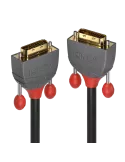 LINDY 36227 : Câble DVI-D Dual Link Anthra Line 15m