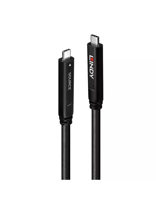 LINDY 43333 Cable Lindy USB 3.2 4K Gen 1   DP 1.4 Híbrido Tipo C 10m LINDY LIN43333 | MusicGoodDeal