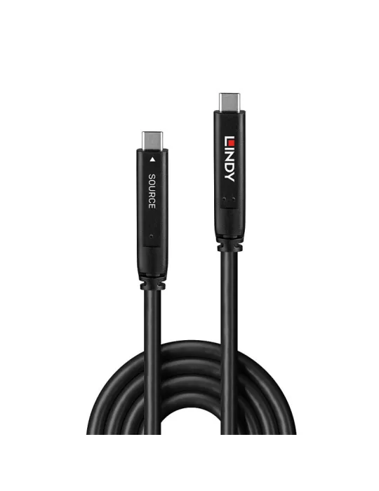 LINDY 43333 Cable Lindy USB 3.2 4K Gen 1   DP 1.4 Híbrido Tipo C 10m LINDY LIN43333 | MusicGoodDeal