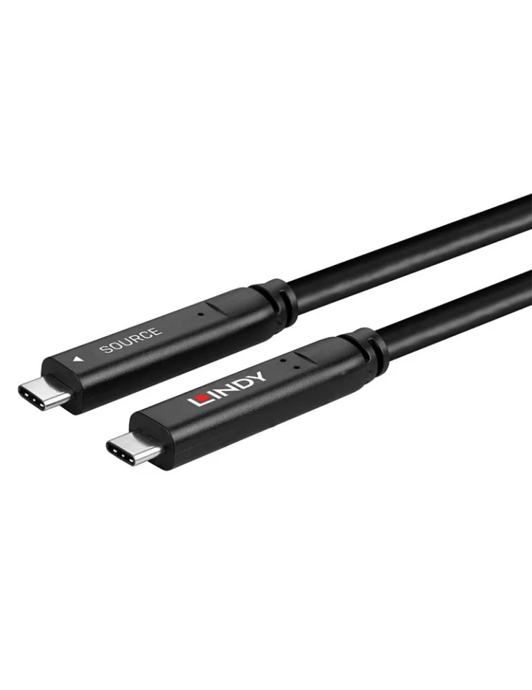 LINDY 43333 Lindy Hybrid Kabel Typ C USB 3.2 4K Gen 1   DP 1.4 10m LINDY LIN43333 | MusicGoodDeal