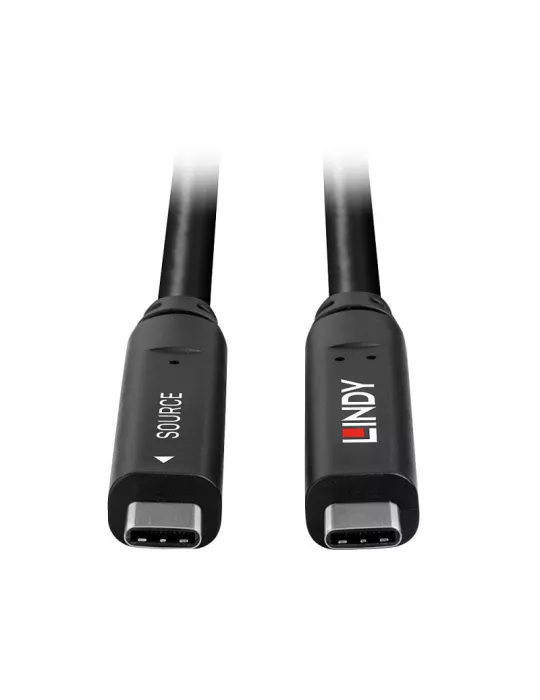 LINDY 43333 Lindy  Câble Hybride Type C USB 3.2 4K Gen 1 & DP 1.4 10m