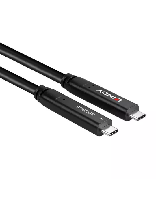 LINDY 43333 Cable Lindy USB 3.2 4K Gen 1   DP 1.4 Híbrido Tipo C 10m LINDY LIN43333 | MusicGoodDeal