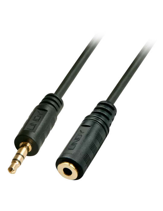 LINDY 35652 Câble audio Premium jack stéréo 35mm mâle/femelle 2m