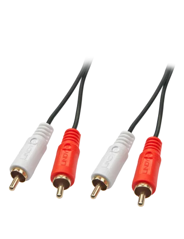 LINDY 35661 Cable de audio premium 2x RCA macho a 2x RCA macho 2m LINDY LIN35661 | MusicGoodDeal