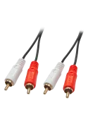LINDY 35663 Premium audio cable 2x RCA male to 2x RCA male 5m LINDY LIN35663 | MusicGoodDeal