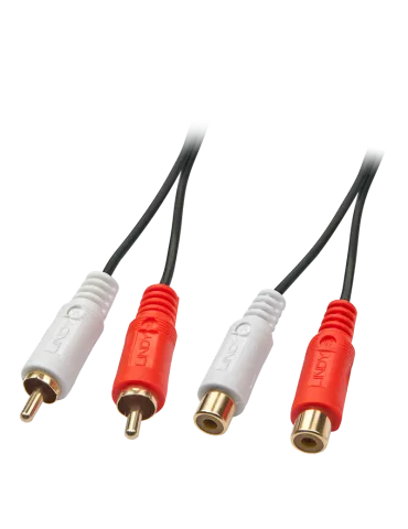LINDY 35671 Cable alargador de audio Premium 2x RCA (RCA) 2m LINDY LIN35671 | MusicGoodDeal