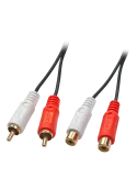 LINDY 35673   Cable de extensión de audio Premium 2x RCA (Cinch) 5m LINDY LIN35673 | MusicGoodDeal