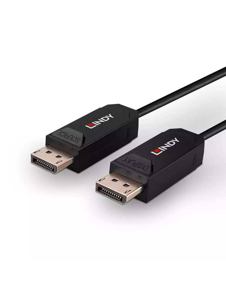 LINDY 38523 Cable de fibra óptica híbrido Lindy DisplayPort 2.0 UHBR10 8K 30 m LINDY LIN38523 | MusicGoodDeal