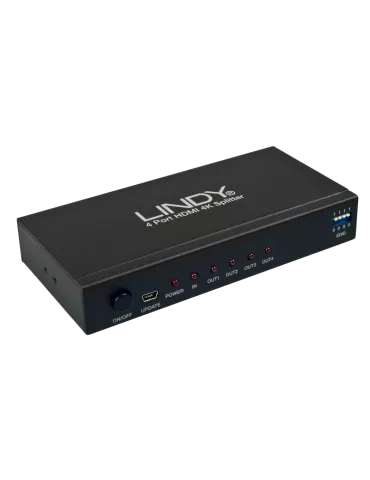LINDY 38159 HDMI-Splitter 4K 4-Port 2160p30 3D LINDY LIN38159 | MusicGoodDeal