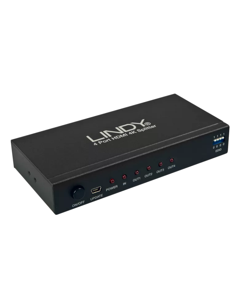 LINDY 38159 Splitter HDMI 4K 4 ports 2160p30 3D LINDY LIN38159 | MusicGoodDeal