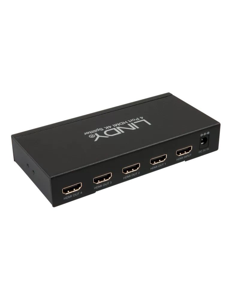 LINDY 38159 Splitter HDMI 4K 4 ports 2160p30 3D LINDY LIN38159 | MusicGoodDeal