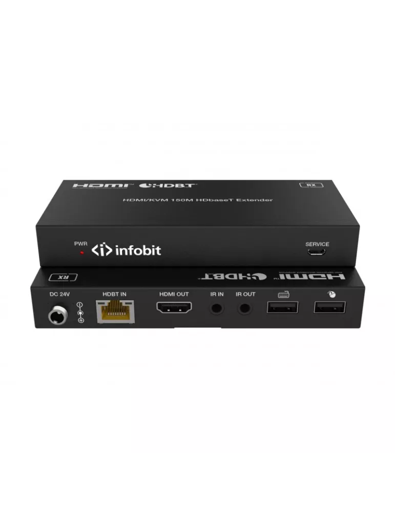 INFOBIT E150SK Kit Extendeur HDBaseT Infobit - (Full HD 1080P on 150m) INFOBIT INFE150SK | MusicGoodDeal