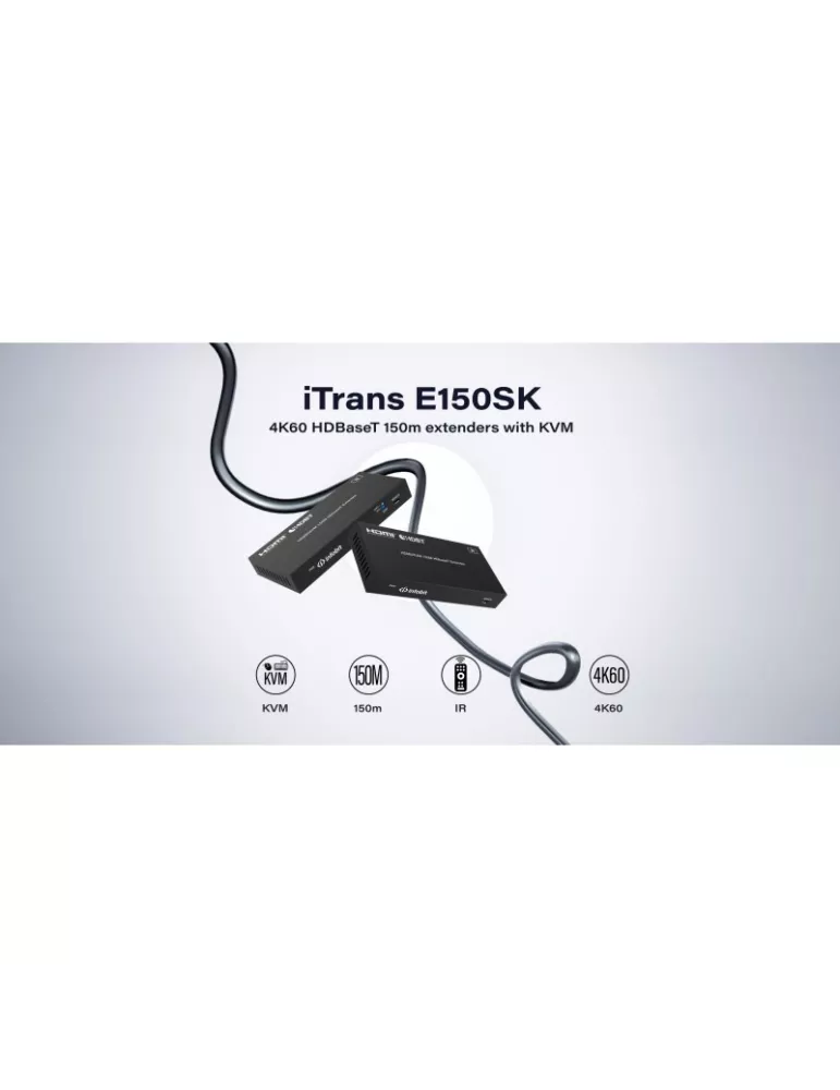 INFOBIT E150SK Infobit HDBaseT Extender Kit - (Full HD 1080P auf 150m) INFOBIT INFE150SK | MusicGoodDeal