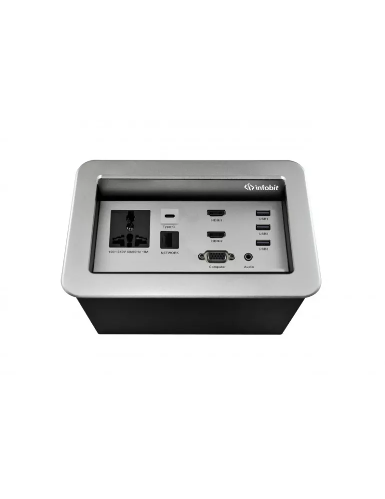 INFOBIT IBOX01 Multi-connection table-top box Infobit iBox 01 INFOBIT INFIBOX01 | MusicGoodDeal