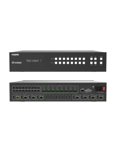 INFOBIT IMATRIXH88H150 Matrice switcher  iMatrix H88H150 8x HDMI In / 8x HDMI Out +HDBaseT 2