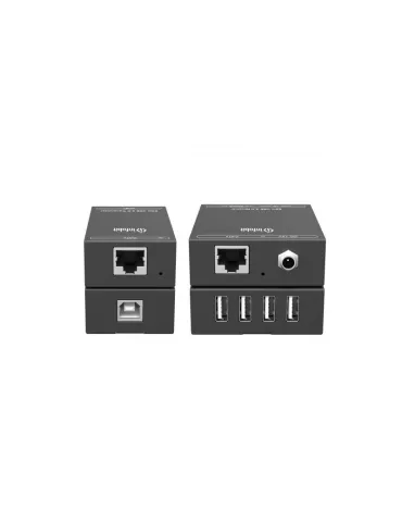 INFOBIT ITRANSTR50 iTrans USB 2.0 Extender (Tx   Rx) 50 metros con 12V 2A 24W fuente de alimentación INFOBIT INFITRANSTR50 | M 2