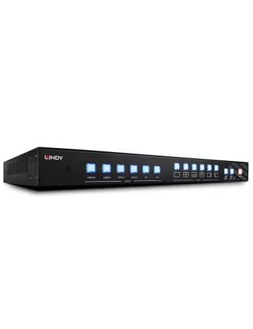 LINDY 38156 Switch Processor Multi AV to HDMI 2.0 6 ports 18G LINDY LIN38156 | MusicGoodDeal
