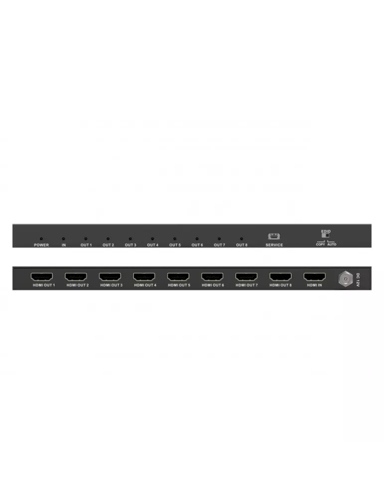 INFOBIT ISWITCH108 iSwitch 108 - Splitter 1x HDMI to 8x HDMI INFOBIT INFISWITCH108 | MusicGoodDeal