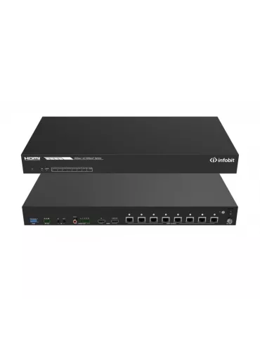 INFOBIT ISWITCH108H150 Divisor 1x8 HDBaseT 4K60 Infobit iSwitch 108H150 INFOBIT INFISWITCH108H150 | MusicGoodDeal 2
